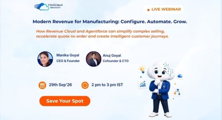 WEBNARS Modern Revenue for Manufacturing: Configure. Automate. Grow.